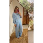 Conjunto Alfaitaria Cibele Azul Claro