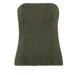 Top Alongado Contour Verde