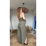 Calça Balloon Contour Verde