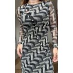 Vestido Tunica Botões Tucanario Estampado