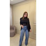 Blusa Manga Longa Isis Preto