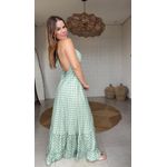 Vestido Samira Verde Água 