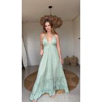 Vestido Samira Verde Água 