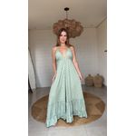 Vestido Samira Verde Água 