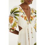 Vestido Longo Bosque Chic Estampado