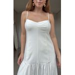 Vestido Alcinhas Off White