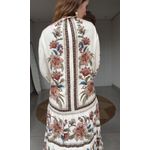 Vestido Cropped Jardim Majestoso Estampado