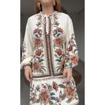 Vestido Cropped Jardim Majestoso Estampado