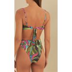 Biquini Meia Taça Jardim De Sonho Estampado
