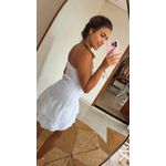 Vestido Curto Isabella Branco