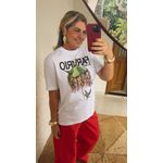 Tshirt Media Biquinis Natal Estampado