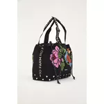 Totebag Farm Carioca Estudante Cashews And Birds Estampado