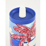 Copo Que Sede 450ml Viajante Diario De Verão Estampado