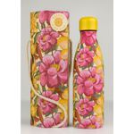 Garrafa Glub Glub 750ml Estudante Folhagem de Inverno Estampado