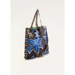 Bolsinha Farm Me Leva Esporte Sintra Preto Estampado