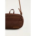 Bolsa Farm Chuchu Lisos Puffer Marrom 