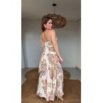 Vestido Longo Floral Raiana Estampado