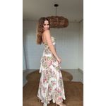 Vestido Longo Floral Raiana Estampado
