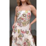 Vestido Longo Floral Raiana Estampado