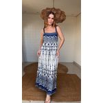 Macacão Peixe Correnteza Estampado