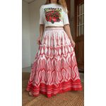 Saia Peixe Correnteza Estampado