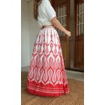 Saia Peixe Correnteza Estampado