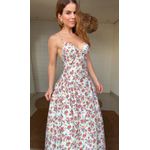 Vestido Buque Romantico Estampado