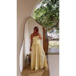 Vestido Geovana Amarelo Mantega