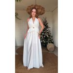 Vestido Flor De Amoreira Branco