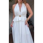 Vestido Flor De Amoreira Branco