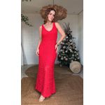Vestido Longo Sarah Vermelha