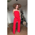 Conjunto Alicia Vermelha