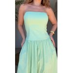 Vestido Geovana Verde Menta