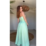 Vestido Geovana Verde Menta