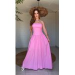 Vestido Geovana Rosa Chiclete