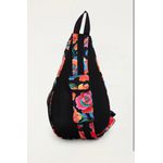 Mochila Rolezin Rosas Pintadas Estampado