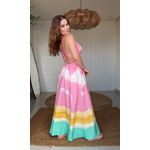 Vestido Longo Coqueirão Estampado