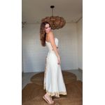 Vestido Ombro Só Paisagem Tropical Estampado