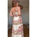 Vestido Cropped Jardim Majestoso Estampado