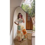 Calça Pantalona Souvenir Litoral Estampado