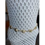 Cinto Búzios Dourado