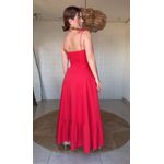 Vestido Longo Vivian Vermelha