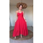 Vestido Longo Vivian Vermelha