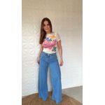 Blusa Tule Estampado Floral Malu Estampado Estampado