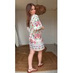 Vestido Tshirt Mg Fofa Brisa Serena Estampado
