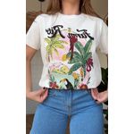 Tshirt Fit Portal Tropical Estampado