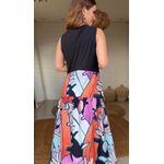 Vestido Cropped Rio Vertical Estampado