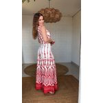 Calça Pantalona Peixe Correnteza Estampado