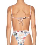 Biquini Hot Pants Tropical Vintage Estampado