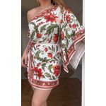 Vestido Ombro Só Natalia Estampado